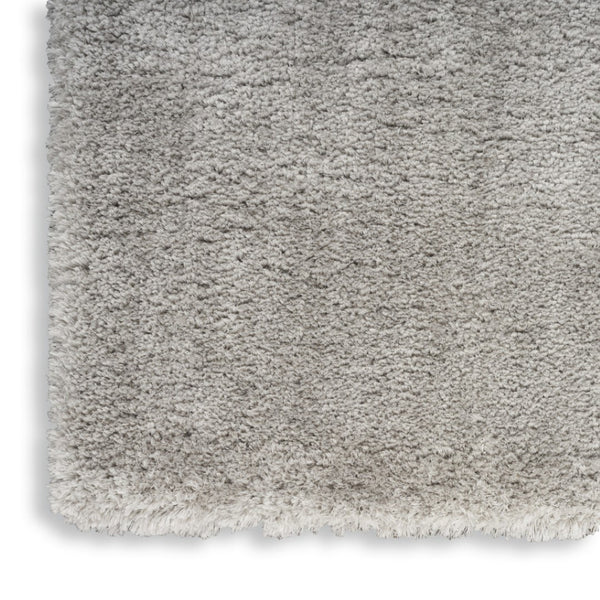 HomeRoots 4' Soft Gray Shag Area Rug - Plush, Stain-Resistant, Durable Design for Cozy, Stylish Interiors 5' X 7' 551121