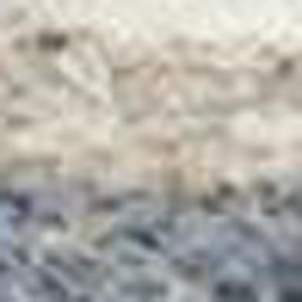 HomeRoots 5' Abstract Shag Area Rug in Light Blue, Gray & Beige - Plush, Durable, Stain-Resistant, Modern Style 5' X 7' 551137