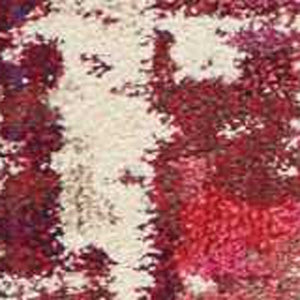 Homeroots 8' X 11' Ivory Pink And Orange Abstract Distressed Non Skid Area Rug  Polypropylene 551243