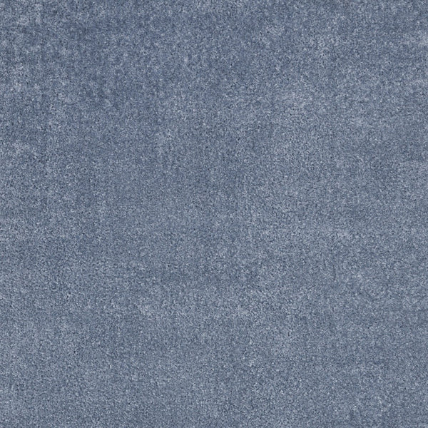 Homeroots 7' X 9' Blue Shag Area Rug  Polyester 551261