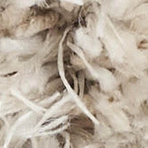 HomeRoots 5' Beige and Ivory Abstract Shag Area Rug - Luxurious, Cozy Texture Perfect for Any Room's Decor 7' X 9' 551263