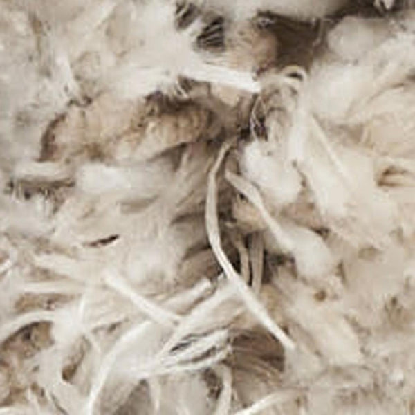 HomeRoots 5' Beige and Ivory Abstract Shag Area Rug - Luxurious, Cozy Texture Perfect for Any Room's Decor 7' X 9' 551263
