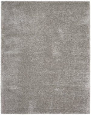 Homeroots 7' X 9' Gray Shag Area Rug  Polyester 551264
