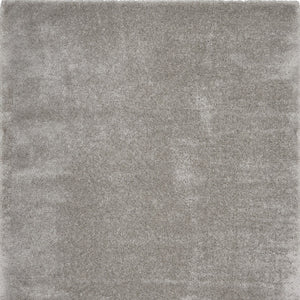 Homeroots 7' X 9' Gray Shag Area Rug  Polyester 551264