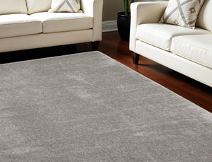Homeroots 7' X 9' Gray Shag Area Rug  Polyester 551264