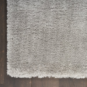 Homeroots 7' X 9' Gray Shag Area Rug  Polyester 551264
