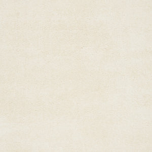 Homeroots 7' X 9' Ivory Shag Area Rug  Polyester 551265