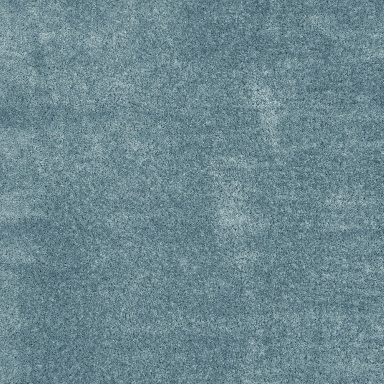 Aqua Shag Area Rug Plush Polyester Pile Stain Resistant for Living Room or Bedroom Accent