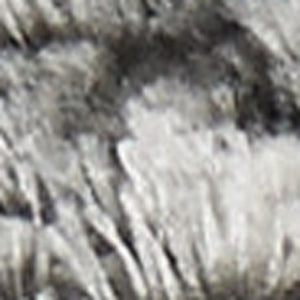 HomeRoots 4' Charcoal and Ivory Abstract Shag Area Rug - Soft, Stylish, Stain-Resistant for Modern Living Spaces 8' X 10' 551269