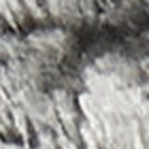 HomeRoots 4' Charcoal and Ivory Abstract Shag Area Rug - Soft, Stylish, Stain-Resistant for Modern Living Spaces 8' X 10' 551269