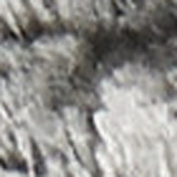 HomeRoots 4' Charcoal and Ivory Abstract Shag Area Rug - Soft, Stylish, Stain-Resistant for Modern Living Spaces 8' X 10' 551269