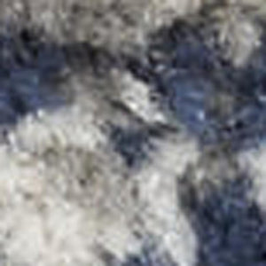 HomeRoots 4' Charcoal and Ivory Abstract Shag Area Rug - Plush, Modern Design for Cozy, Stylish Interiors 8' X 10' 551270