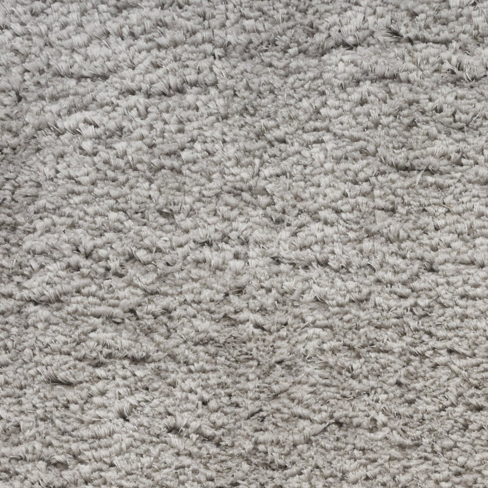 HomeRoots 4' Soft Gray Shag Area Rug - Plush, Stain-Resistant, Durable Design for Cozy, Stylish Interiors 8' X 10' 551277