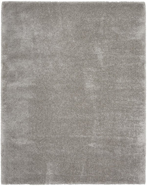 HomeRoots 4' Soft Gray Shag Area Rug - Plush, Stain-Resistant, Durable Design for Cozy, Stylish Interiors 8' X 10' 551277