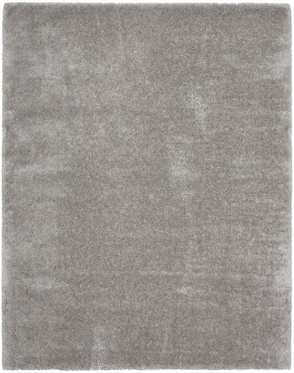 HomeRoots 4' Soft Gray Shag Area Rug - Plush, Stain-Resistant, Durable Design for Cozy, Stylish Interiors 8' X 10' 551277