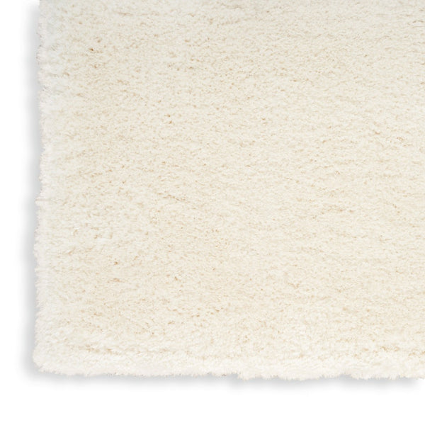 HomeRoots 4' Ivory Shag Area Rug - Luxuriously Soft, Durable & Versatile for Cozy Spaces, Kids & Pets Friendly 8' X 10' 551281