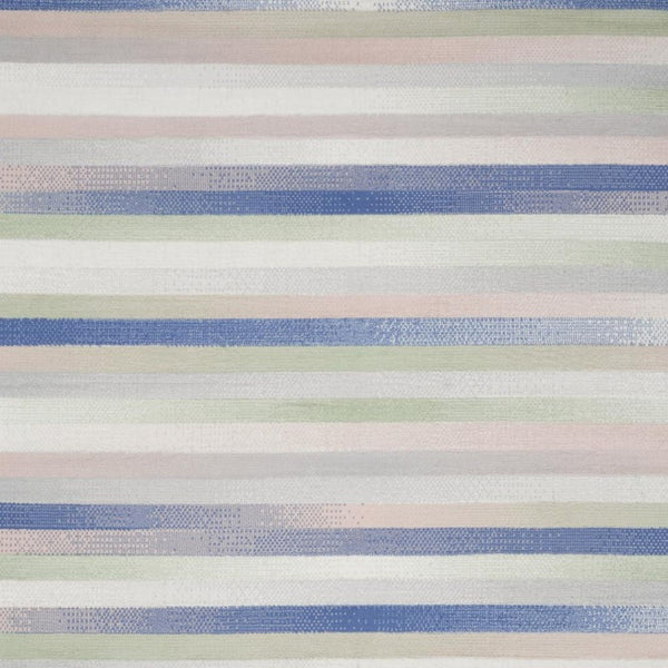 HomeRoots 8' Abstract Distressed Area Rug in Ivory Tan and Blue – Durable, Stain-Resistant, Non-Skid Design 8' X 12' 551403