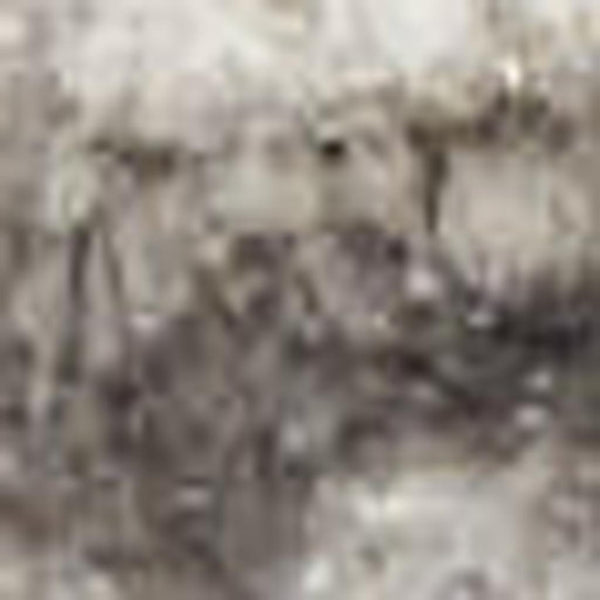 HomeRoots 9' X 12' Silver and Ivory Geometric Non-Skid Area Rug - Durable, Stylish, and Stain-Resistant Design 551430