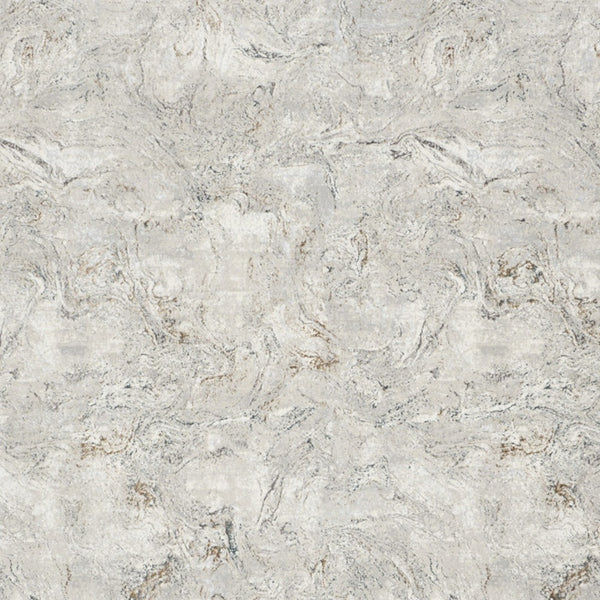 Homeroots 9' X 12' Gray And Brown Abstract Non Skid Area Rug  Polyester 551432