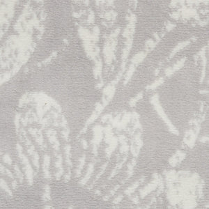 HomeRoots 7' Ivory and Gray Floral Distressed Area Rug - Durable, Stain-Resistant Design for Every Room 8' X 12' 551443