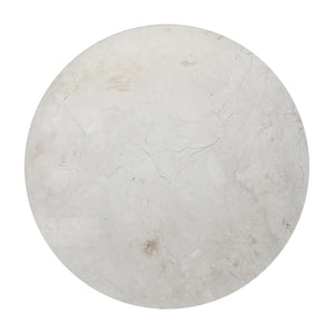 Butler Specialty Danielle Marble Pedestal Side Table - Elegant Round Design With Hand-carved Base For Any Space Black Marble,Mahogany Wood,Plywood 5515432-butler