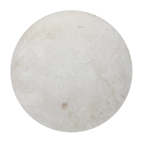 Butler Specialty Danielle Marble Pedestal Side Table - Elegant Round Design With Hand-carved Base For Any Space Black Marble,Mahogany Wood,Plywood 5515432-butler