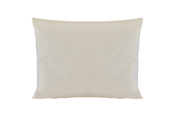 HomeRoots Cotton King Size Hypoallergenic Pillow for Back Sleepers - Plush, Cooling, & Easy Care with Gusseted Edge 551579