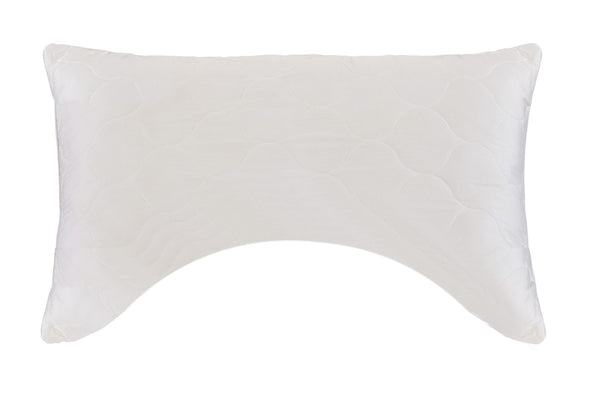 HomeRoots Cotton Ergonomic Queen Size Bed Pillow for Side Sleepers – Hypoallergenic, Cooling, and Luxurious Comfort 551583