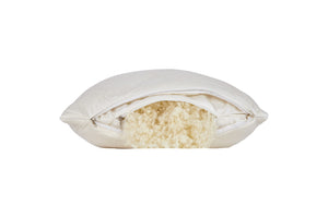 HomeRoots Cotton Ergonomic Queen Size Bed Pillow for Side Sleepers – Hypoallergenic, Cooling, and Luxurious Comfort 551583
