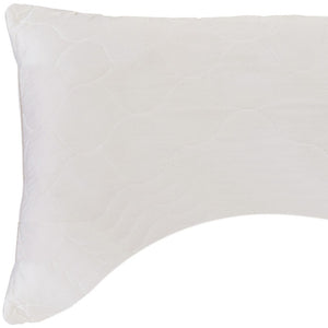 HomeRoots Cotton Ergonomic Queen Size Bed Pillow for Side Sleepers – Hypoallergenic, Cooling, and Luxurious Comfort 551583
