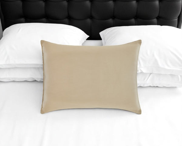 HomeRoots Cotton Wool Pillow for Stomach Sleepers - Medium Firm, Hypoallergenic & Cooling Comfort Solution 551584