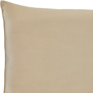 HomeRoots Cotton Wool Hypoallergenic Queen Size Pillow for Stomach Sleepers – Plush, Cool, and Easy Care 551585