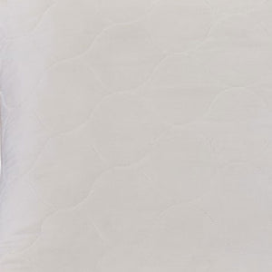 HomeRoots Cotton Hypoallergenic Queen Bed Pillow with Latex Foam & Wool for Cooling Comfort & Support 551587
