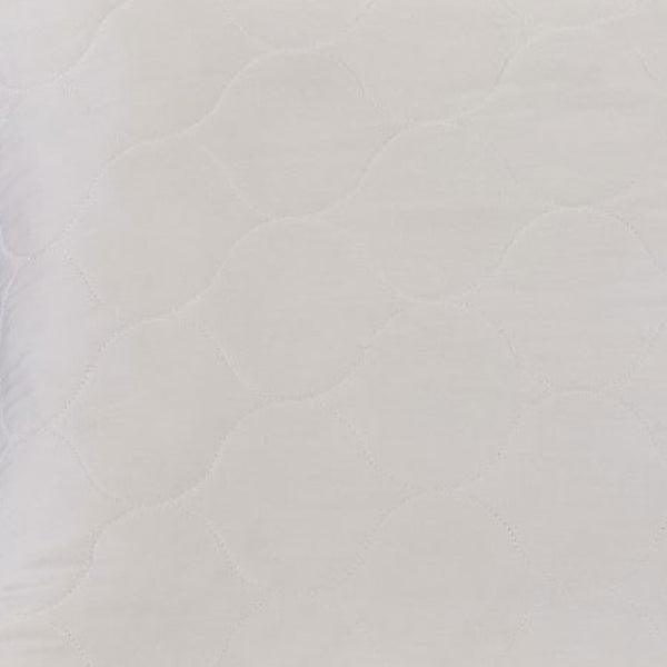 HomeRoots Cotton King Size Pillow: Hypoallergenic Latex Foam & Wool Blend for Ultimate Sleep Comfort & Support 551588