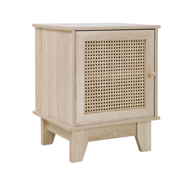 HomeRoots 24" Natural Wood End Table - Stylish Two-Shelf Design for Living Room, Bedroom & Versatile Decor 551632