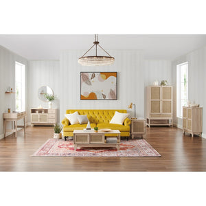 HomeRoots 24" Natural Wood End Table - Stylish Two-Shelf Design for Living Room, Bedroom & Versatile Decor 551632