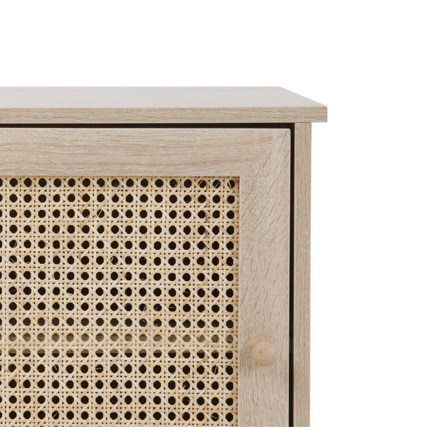 HomeRoots 24" Natural Wood End Table - Stylish Two-Shelf Design for Living Room, Bedroom & Versatile Decor 551632