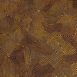 Homeroots 10' Black And Gold Abstract Non Skid Area Rug  100% Pet 551701