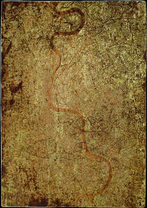 Homeroots 7' X 9' Green And Brown Abstract Non Skid Area Rug  100% Pet 551768