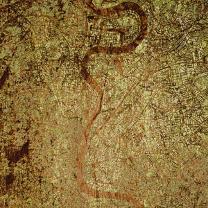 Homeroots 8' X 11' Green And Brown Abstract Non Skid Area Rug  100% Pet 551769