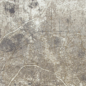 HomeRoots 3' X 5' Gray and White Abstract Non-Skid Area Rug – Modern, Stylish, and Perfect for High-Traffic Spaces! 551772