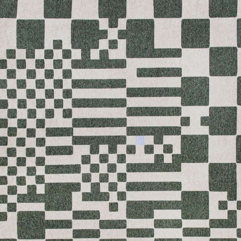 7 X 9 Geometric Area Rug Washable Recycled Pet Fibers Bold Living Room Accent