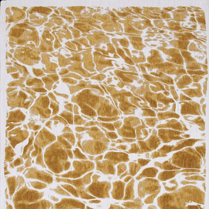 Homeroots 6' X 8' Yellow And Brown Abstract Non Skid Area Rug  100% Pet 551897