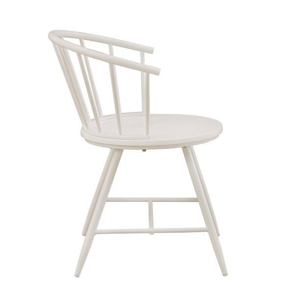 Lydford Windsor Low Back Dining Chair Set with Iron Legs for Modern Spaces