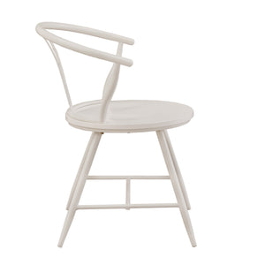 Lydford Wishbone Back Iron Dining Chair Set for Stylish Modern Interiors
