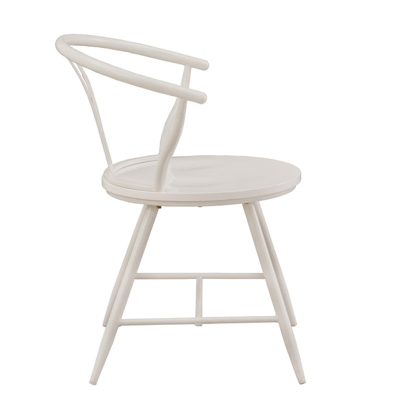 Lydford Wishbone Back Iron Dining Chair Set for Stylish Modern Interiors