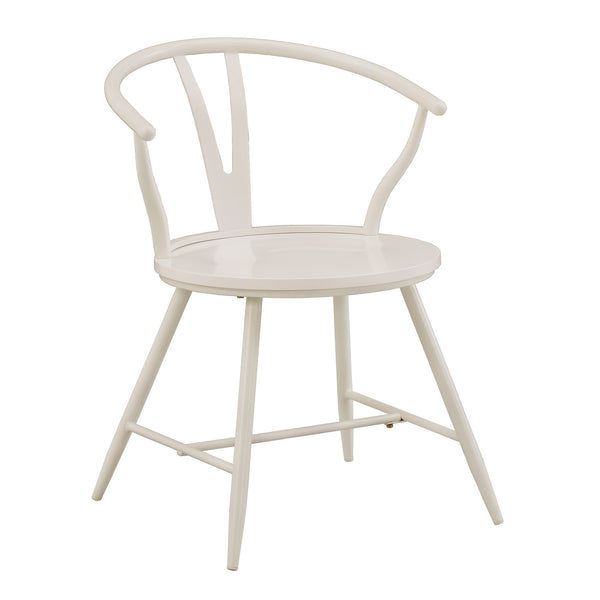 Lydford Wishbone Back Iron Dining Chair Set for Stylish Modern Interiors