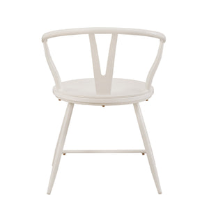 Lydford Wishbone Back Iron Dining Chair Set for Stylish Modern Interiors