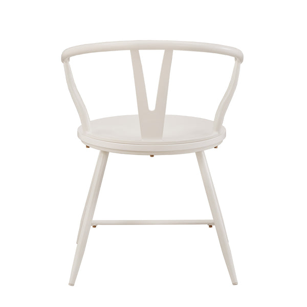 Lydford Wishbone Back Iron Dining Chair Set for Stylish Modern Interiors