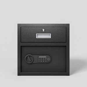 English Elm Steel Security Safe With Electronic Keypad - Heavy-Duty Protection For Cash, Jewelry, And Documents W396P278373-GIGA